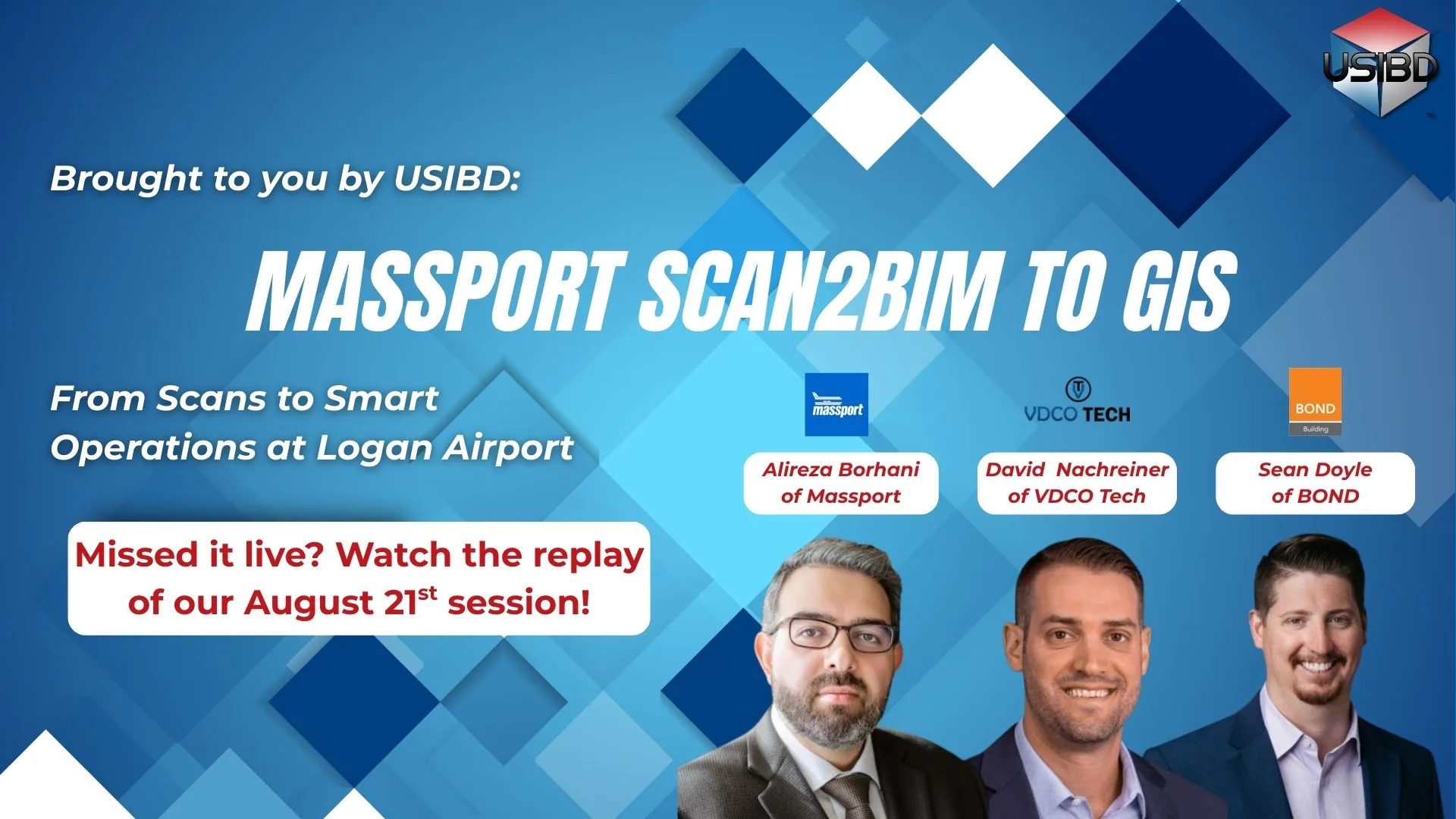  New Webinar Recording: Massport Scan2Bim to GIS